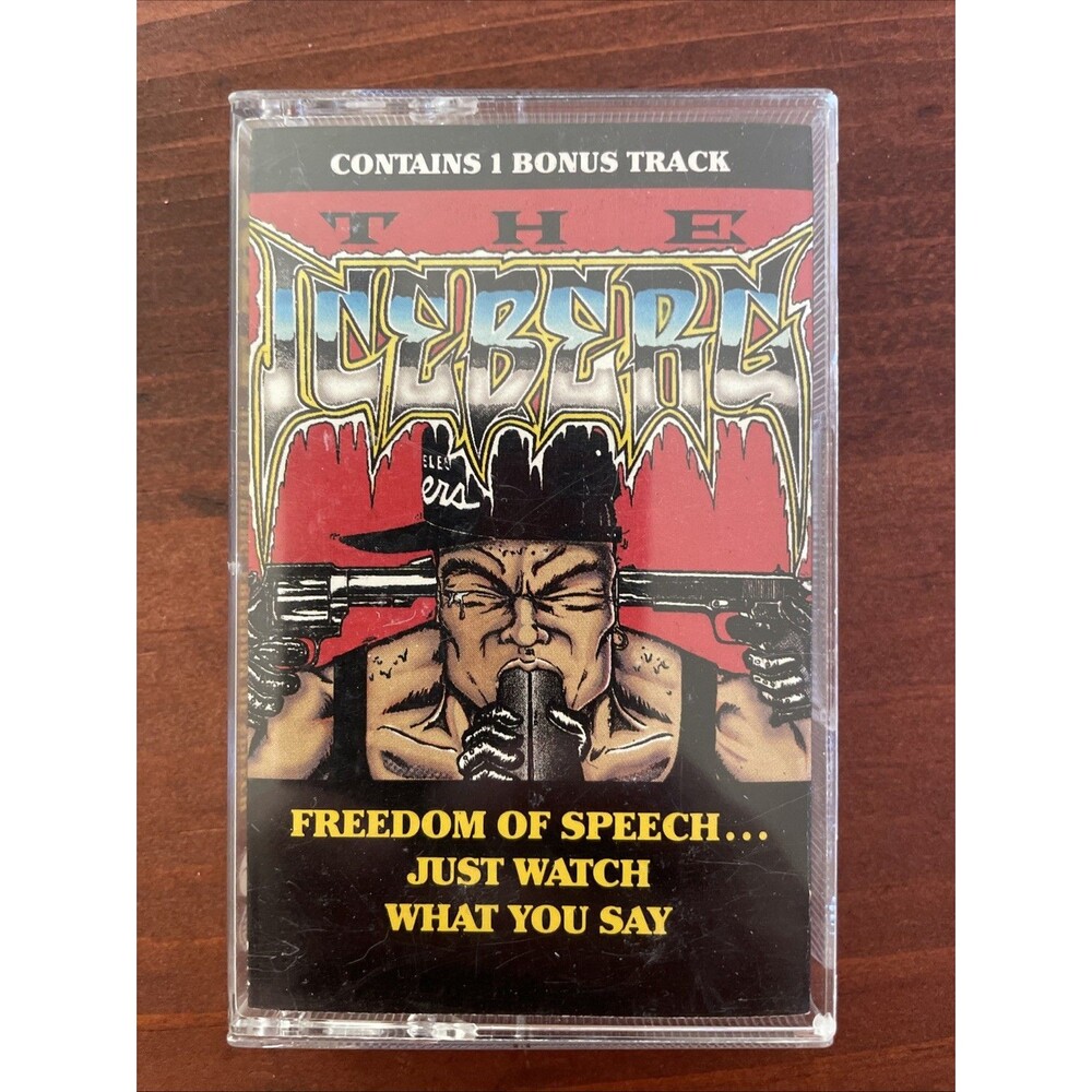 ICE-T THE ICEBERG Cassette Tape Rap Hip-Hop Rare Freedom of Speech 1989